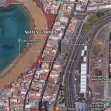 Suites Garden Atico Playa De Las Canteras * Arucas