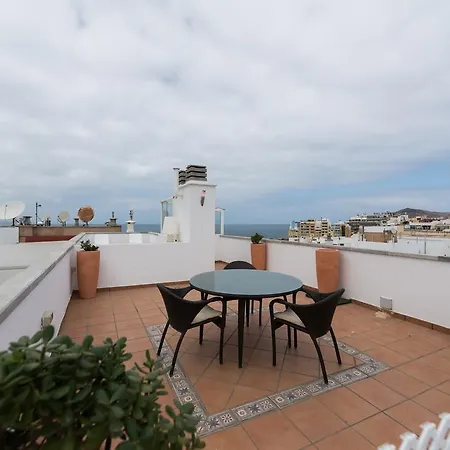 Suites Garden Atico Playa De Las Canteras